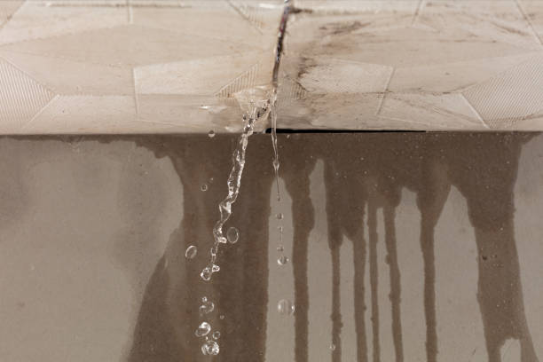 Professional Sewage Cleanup technician working in Covington, TX